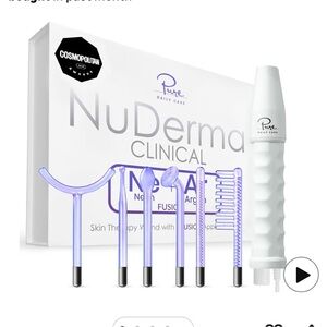 NIB Pure Daily Care NuDerma Clinical Skin Therapy Wand 7-Piece Set – Anti Aging